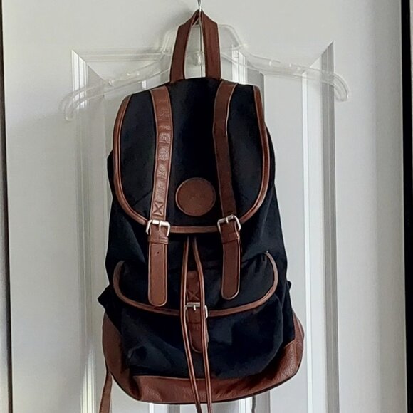 Empyre Unisex Black Canvas Bucket Backpack by Zumiez